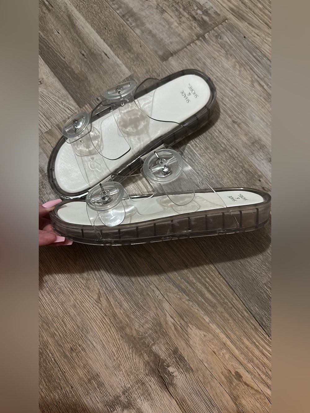 Clear Jelly Sandals/Slides - Picture 2 of 6